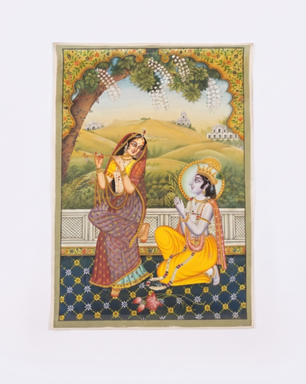 Radha Krishna Loving Scene