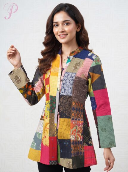 Women's Reversible Double-Sided Quilted Cotton Jacket
