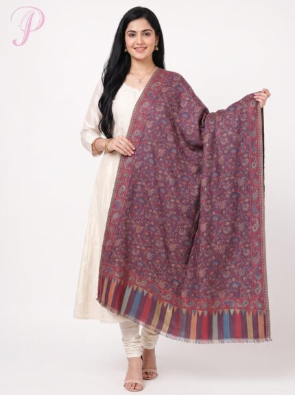Kani Pashmina Double Side Shawl