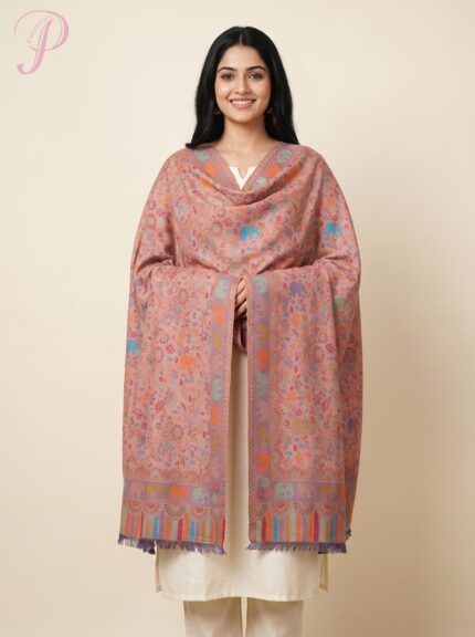 Kani Pashmina Double Side Shawl