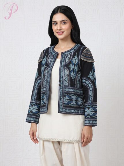 Women's Embroidered Ethnic Jacket