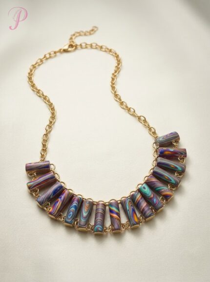 Aurora Mosaic Statement Necklace