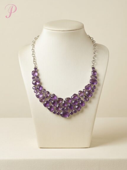Amethyst Cascade Necklace