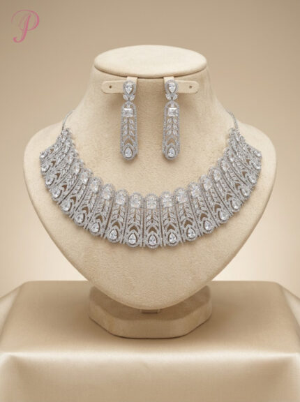 Celestial Silver Cascade Set