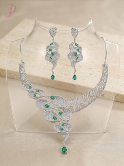 Emerald Serpentine Elegance Set