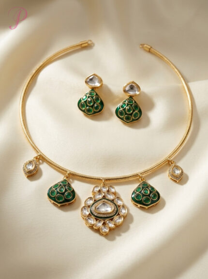 Zarisha Emerald Drop Set